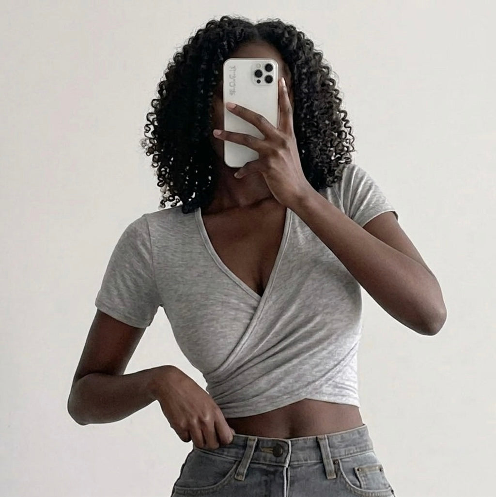 Women's Y2K Low-Cut Crop Tee