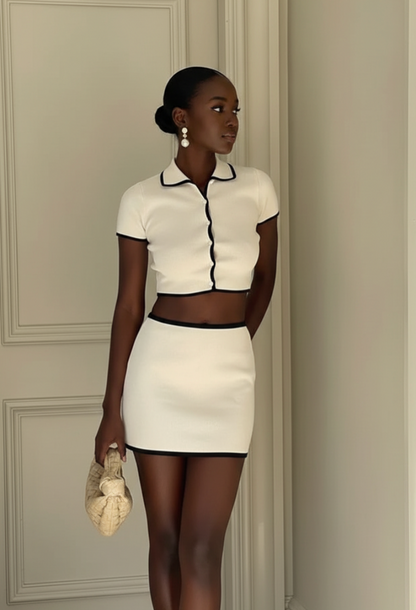 Ribbed Women 2 Piece Set