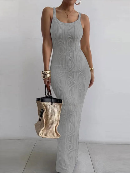 Long White Dress Women Streetwear Summer