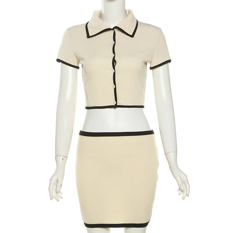 Ribbed Women 2 Piece Set